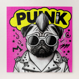 PUNK-PUG 4 JIGSAW PUZZLE