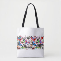 Punk Pulse Tote Bag - Turn heads, be a rebel