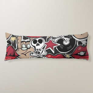 Punk Rock Body Pillow
