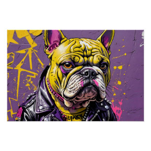 PUNK ROCK-BULLDOG 10 POSTER