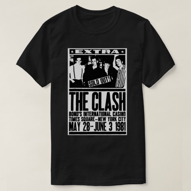 Punk Rock Classic T-Shirt (Design devant)