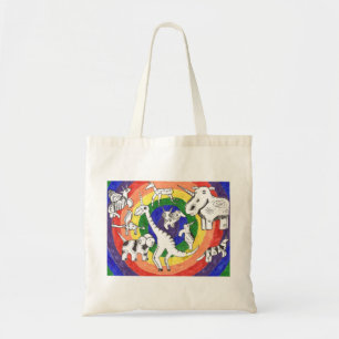 Punk Rock Design #24b in COLOR Tote Bag