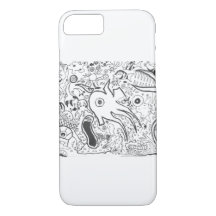 Punk Rock Doodle #14 Fantasy Ocean