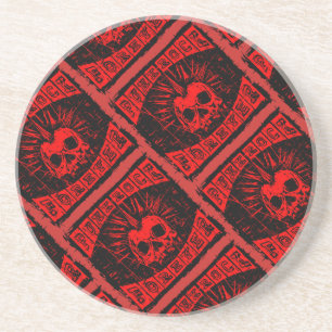 punk rock forever coaster