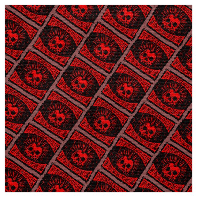 punk rock forever fabric (Swatch)