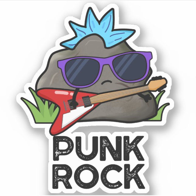 Punk Rock Funny Music Pun  (Front)