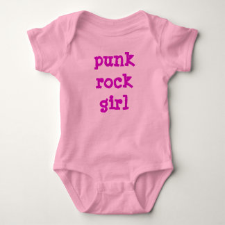 Punk Rock Girl Baby Bodysuit