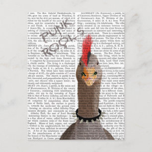 Punk Rock Goose Postcard
