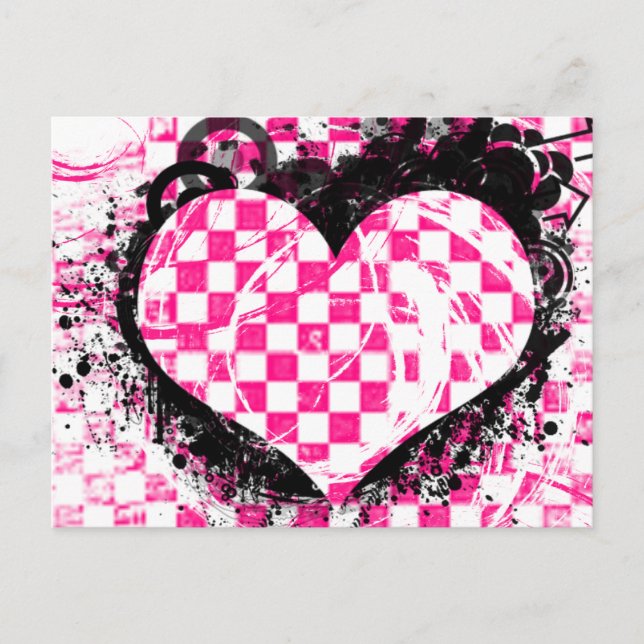 Punk Rock Love Mariage nuptiale douche Invitation (Devant)