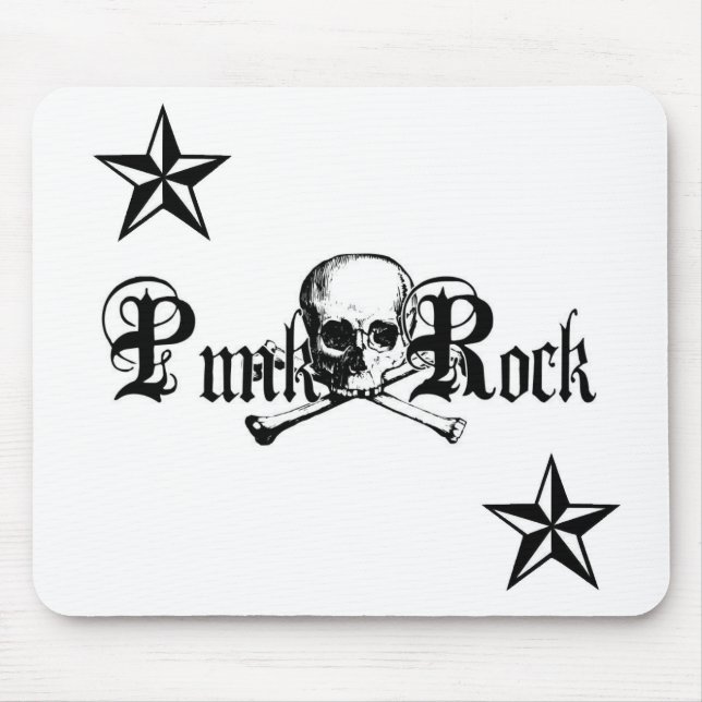 Punk rock mouse pad (Front)
