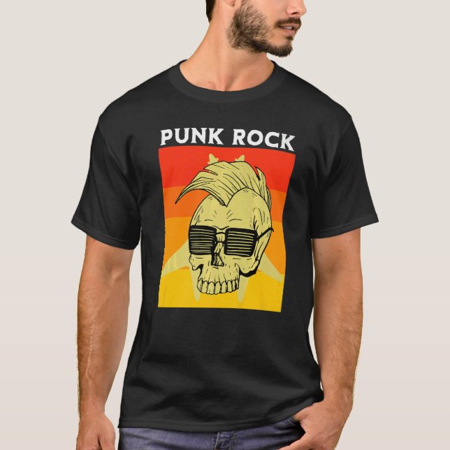 Punk Rock Music Punks Punkrocker Punk  10 T-Shirt (Front)