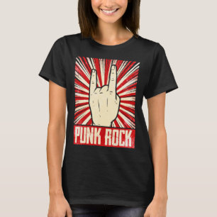 Punk Rock Music Retro Punkrock  6 T-Shirt
