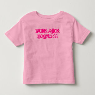 PUNK ROCK PRINCESS TODDLER T-SHIRT