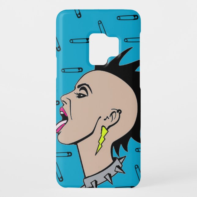 Punk Rock Sista Case-Mate Samsung Galaxy Case (Back)