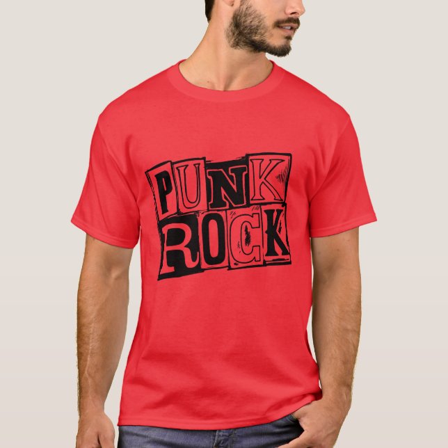 Punk Rock  T-Shirt (Front)