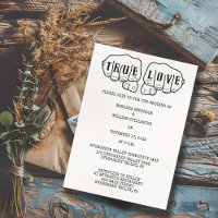 Punk Rock Tattoo Hands Minimalist Black and White