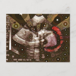 Punk Rock Ultrasound Postcard