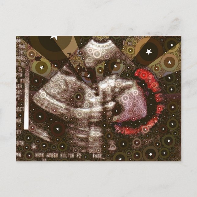 Punk Rock Ultrasound Postcard (Front)