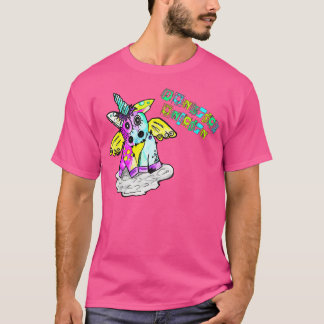 Punk Rock Unicorn Chaos Concert Festival Anarchie T-Shirt