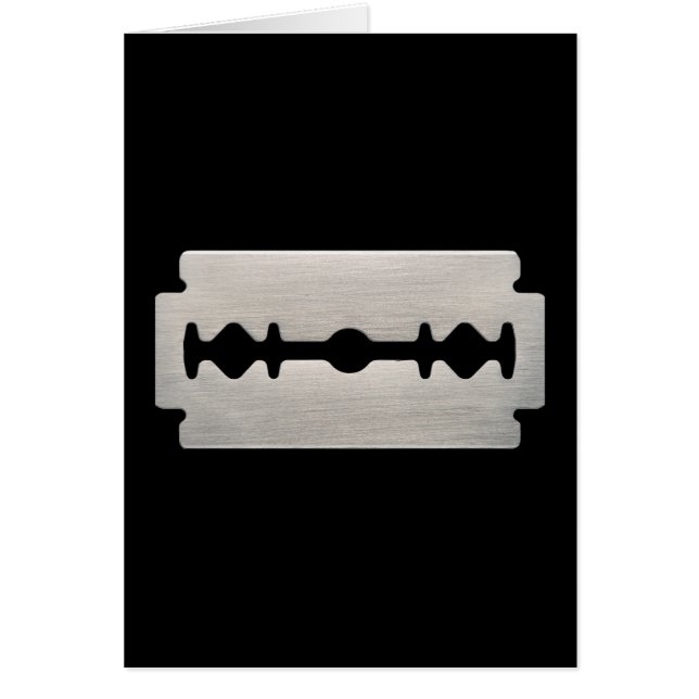 PUNK ROCKER RAZOR BLADE (Front)