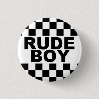 Punk "Rude Boy" Button