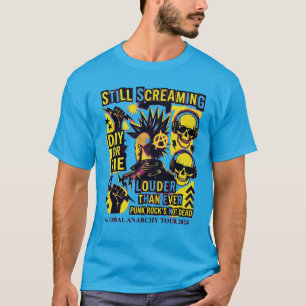 Punk’s Not Dead Shirt – DIY Punk Rock Screaming