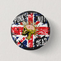 Punk’s Not Dead. Vintage Punk Rock Band