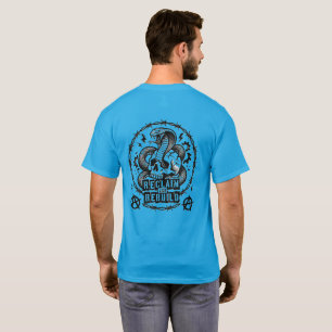 Punk Snake Skull Shirt Break The System Rebellion