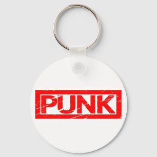 Punk Stamp Keychain