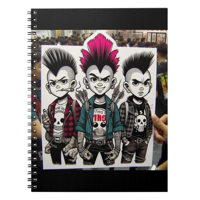 Punk Trio Notebook (Front)