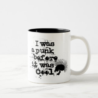 punk Two-Tone coffee mug