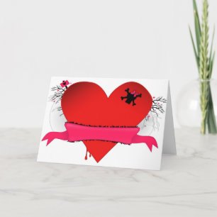 Punked Valentine Card