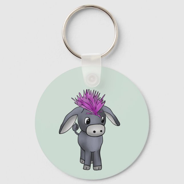 Punkesel Keychain (Front)