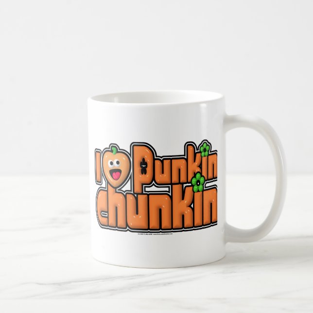 Punkin Chunkin Coffee Mug (Right)