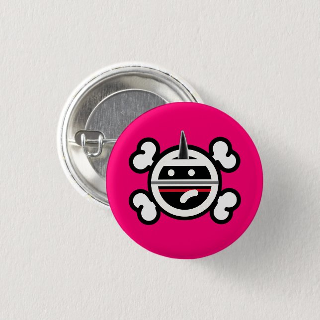 Punkrock Unicorn pin (Front & Back)