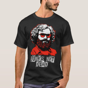 Punks Not Dead, Karl Marx, Oi, Punkrock, Punk Pull T-Shirt