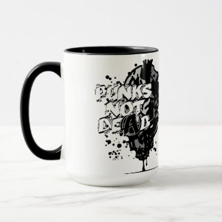punks not dead mug