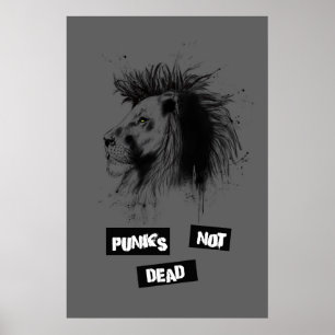 punks not dead poster
