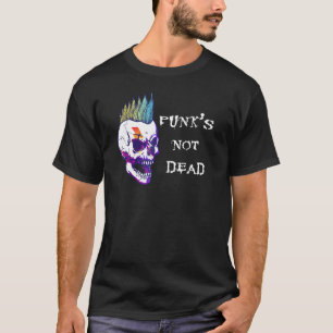 Punk's Not Dead Punk Skull Rock Vintage T-Shirt