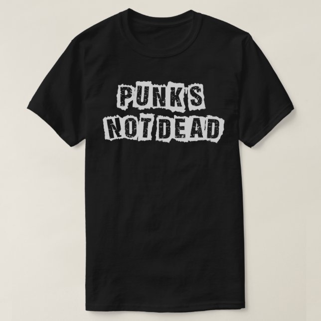 Punks not dead T-Shirt (Design Front)