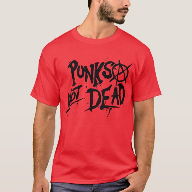 Punks Not Dead T-Shirt (Front)