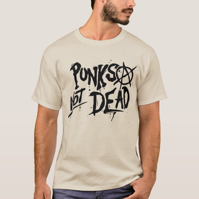 Punks Not Dead T-Shirt (Front)