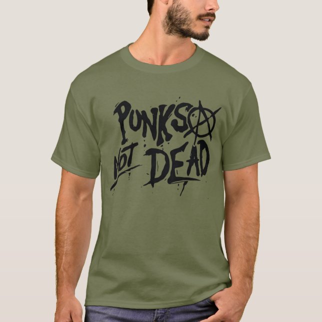 Punks Not Dead T-Shirt (Front)