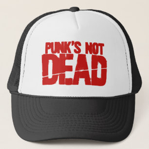 Punks Not Dead Trucker Hat