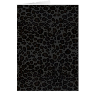 Punky Black Leopard Print