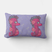 Punky Seahorse | Cute Pink Seahorse