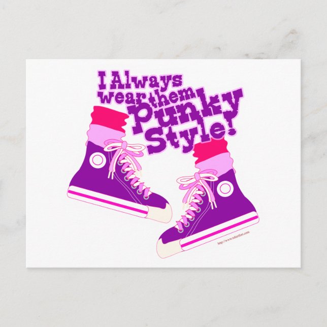 Punky Style Postcard (Front)