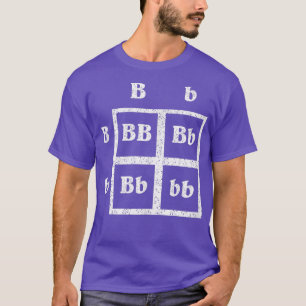 Punnet Square Science Distressed Shirt - Genetics
