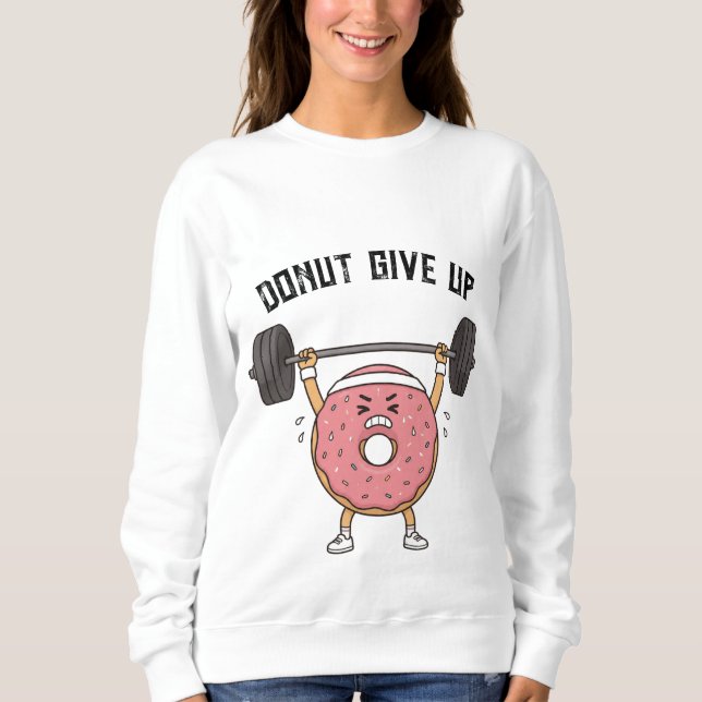 Punny Women Sweatshirt (Front)
