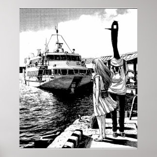 Punpun  By the Sea Poster